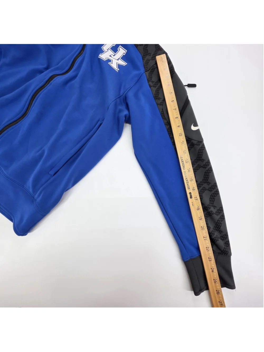Y2K Nike Dri Fit Kentucky Wildcats Track Jacket Mens M Blue NCAA Full Zip